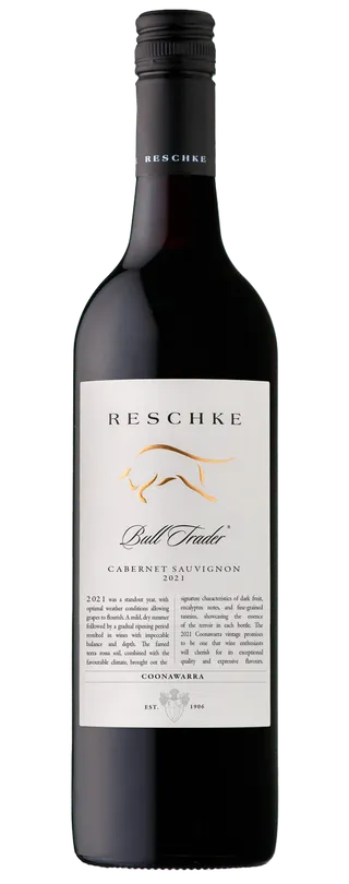 Botella de Reschke Bull Trader Cabernet Sauvignon 2021