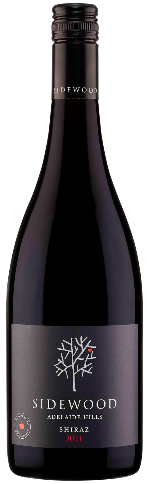 Botella de Sidewood Estate Shiraz 2021
